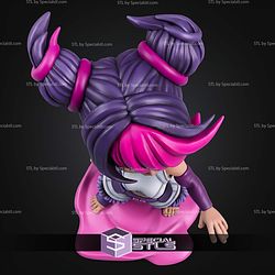 Super Basic STL Juri Han Multipart