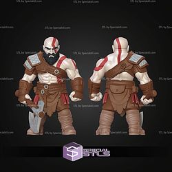 Super Basic STL Kratos Multipart