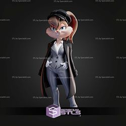 Super Basic STL Lola Bunny Peaky Blinders Multipart