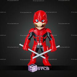 Super Basic STL Luigi Bros Daredevil Multipart No Ams