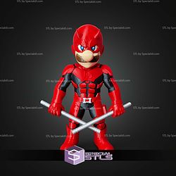 Super Basic STL Luigi Bros Daredevil Multipart No Ams
