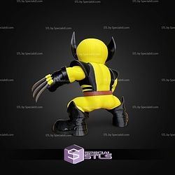 Super Basic STL Luigi Bros Mario Wolverine No Ams Multiparts