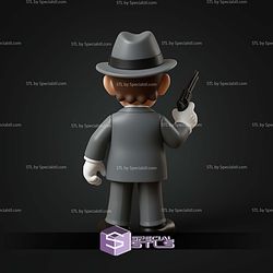 Super Basic STL Luigi The Godfather No AMS