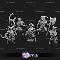 March 2020 Goatmen Amini3D Miniatures