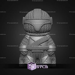 Super Basic STL Mandalorian Knitted