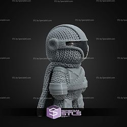 Super Basic STL Mandalorian Knitted