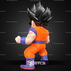 Super Basic STL Mario Goku Multipart