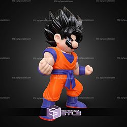 Super Basic STL Mario Goku Multipart