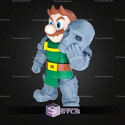 Super Basic STL Mario Von Doom Multipart