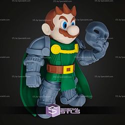 Super Basic STL Mario Von Doom Multipart