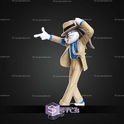 Super Basic STL Michael Jackson Bugs Bunny Multipart