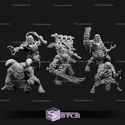 March 2020 Orcs Amini3D Miniatures