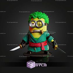 Super Basic STL Minion Zoro Multipart