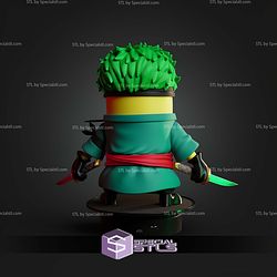Super Basic STL Minion Zoro Multipart
