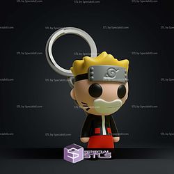 Super Basic STL Naruto Keychain
