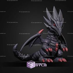 Super Basic STL Red Eyes Black Dragon Multipart
