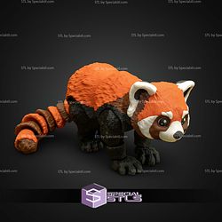 Super Basic STL Red Panda Articulated