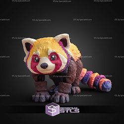 Super Basic STL Red Panda Articulated