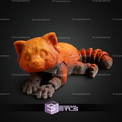 Super Basic STL Red Panda Articulated