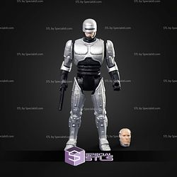 Super Basic STL Robocop Action Figure