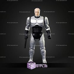 Super Basic STL Robocop Action Figure