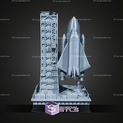 Super Basic STL Rocket Liftoff