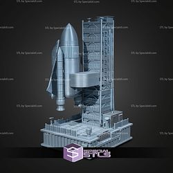 Super Basic STL Rocket Liftoff