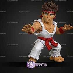 Super Basic STL Ryu Multipart