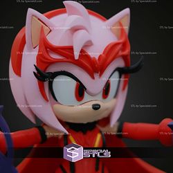 Super Basic STL Scarlet Witch Amy Rose Multipart