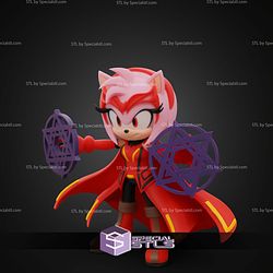 Super Basic STL Scarlet Witch Amy Rose Multipart
