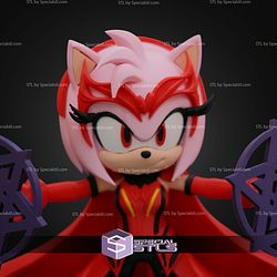 Super Basic STL Scarlet Witch Amy Rose Multipart