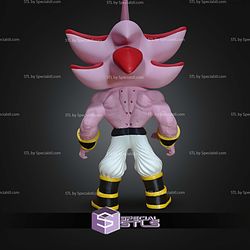 Super Basic STL Shadow Sonic Majin Buu Multipart