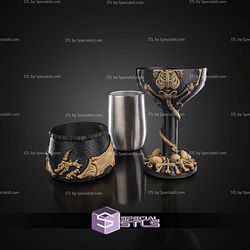 Super Basic STL Skeletal Chalice Thirst Quencher