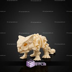 Super Basic STL Skeleton Ankylosaurus