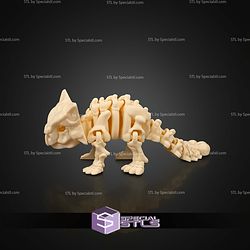 Super Basic STL Skeleton Ankylosaurus