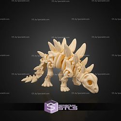 Super Basic STL Skeleton Stegosaurus
