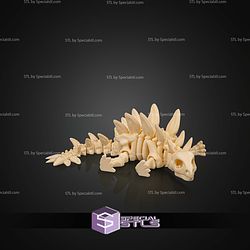 Super Basic STL Skeleton Stegosaurus