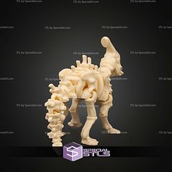 Super Basic STL Skeleton Parasaurolophus