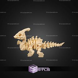 Super Basic STL Skeleton Parasaurolophus