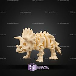Super Basic STL Skeleton Triceratops