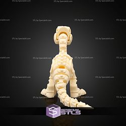 Super Basic STL Skeleton Velociraptor