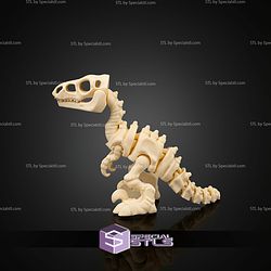 Super Basic STL Skeleton Velociraptor