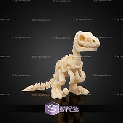 Super Basic STL Skeleton Velociraptor