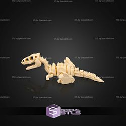 Super Basic STL Skeleton Velociraptor