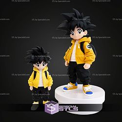 Super Basic STL Son Goku Urban Vibes
