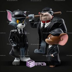 Super Basic STL Spike Bull Dog Peaky Blinders Multipart