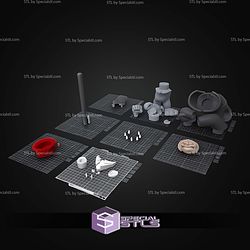 Super Basic STL Spike Bull Dog Peaky Blinders Multipart