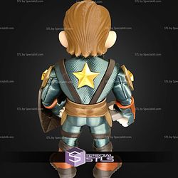 Super Basic STL Super Soldier Mario Multipart