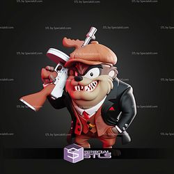 Super Basic STL Taz Peaky Blinder Multipart