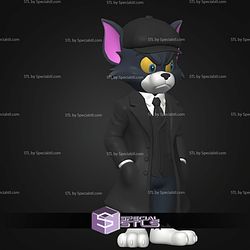 Super Basic STL Tom Cat Peaky Blinders Multipart